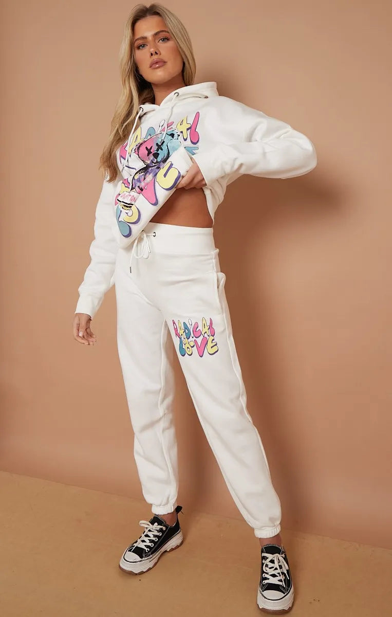 Teddy bear joggers womens sale