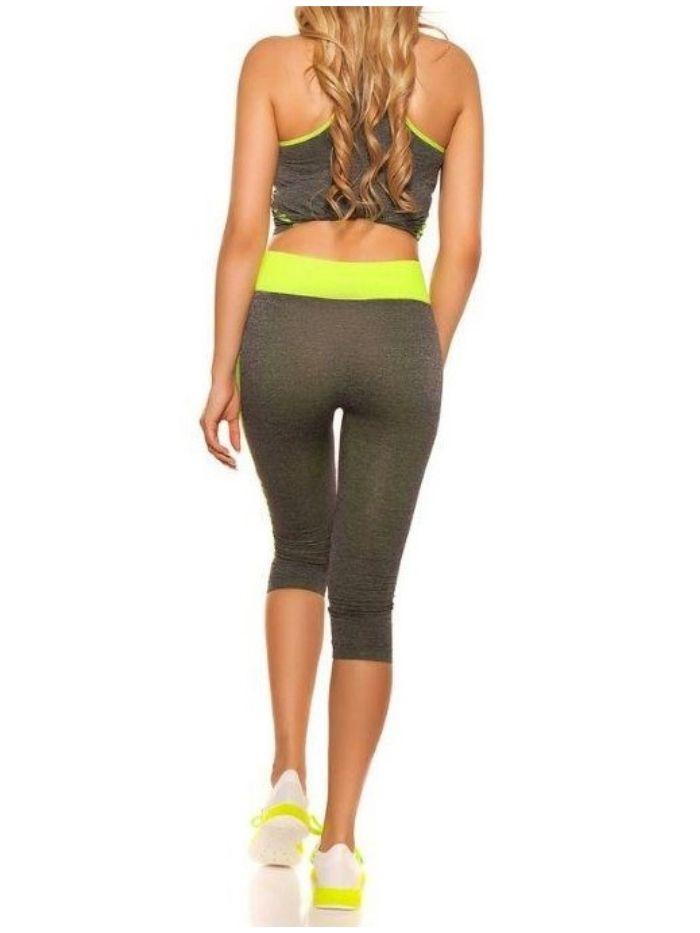 Yellow sales activewear set