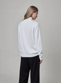 White Stripe Twinset Jumper