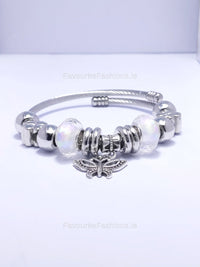 Silver Butterfly Charm Bracelet