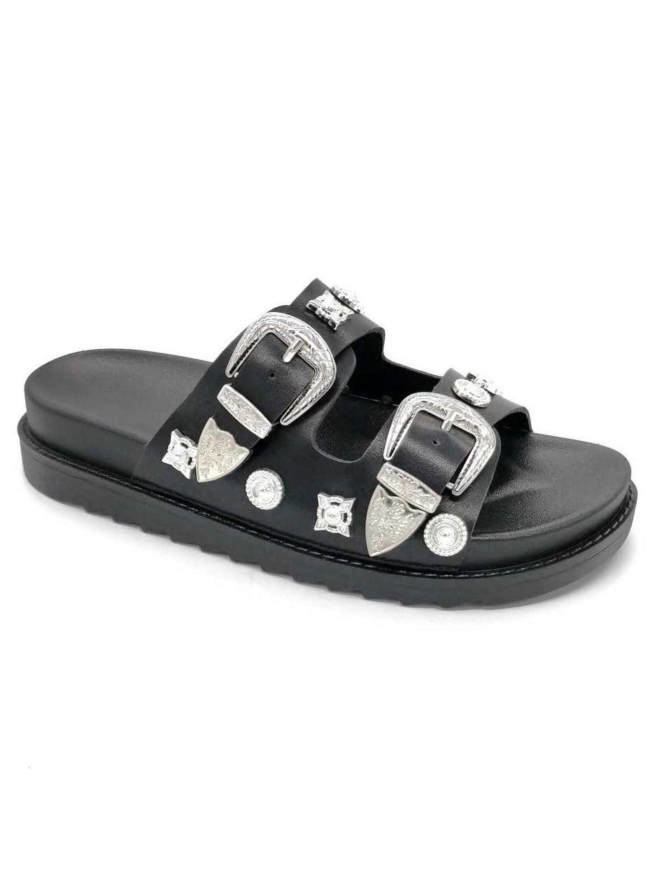 Chunky studded 2025 sliders