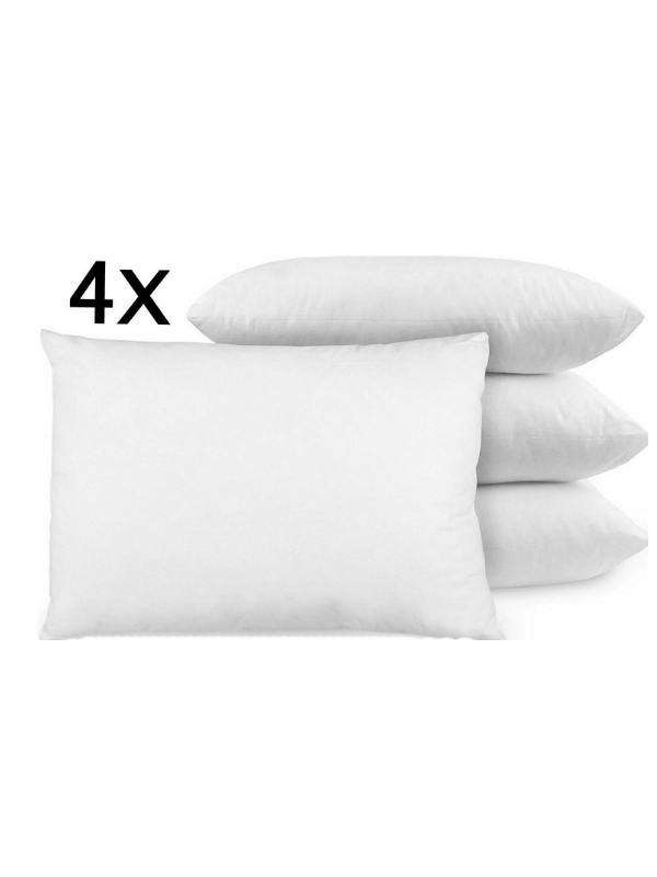 Four Pack Deluxe Hotel Quality Pillows